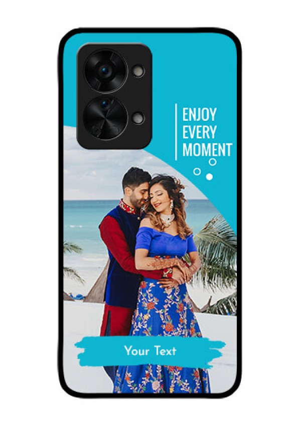 OnePlus Nord 2T 5G Custom Glass Mobile Case - Happy Moment Design