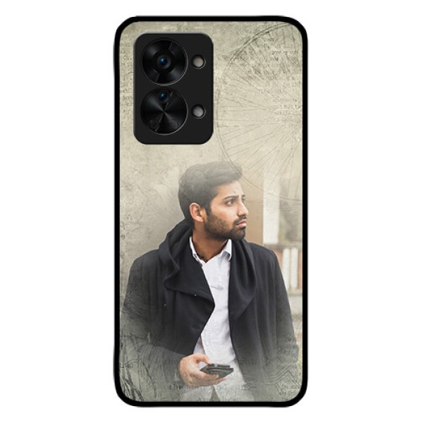 OnePlus Nord 2T 5G Custom Glass Phone Case - with vintage design