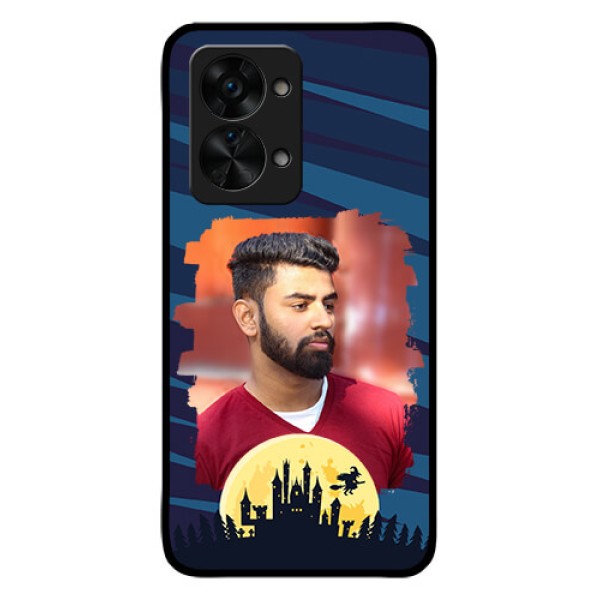 OnePlus Nord 2T 5G Photo Printing on Glass Case - Halloween Witch Design