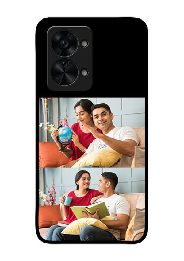 OnePlus Nord 2T 5G 2 Images on Glass Phone Cover