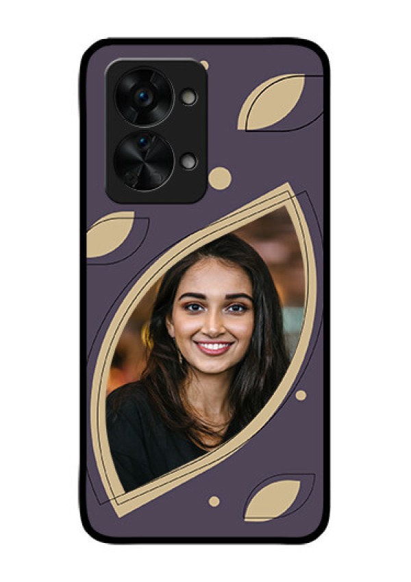 OnePlus Nord 2T 5G Custom Glass Mobile Case - Falling Leaf Design