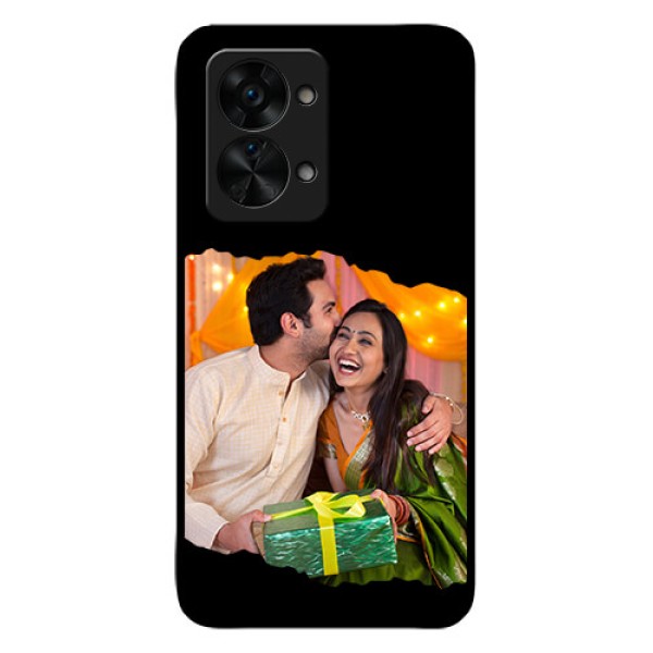 OnePlus Nord 2T 5G Custom Glass Phone Case - Tear-off Design