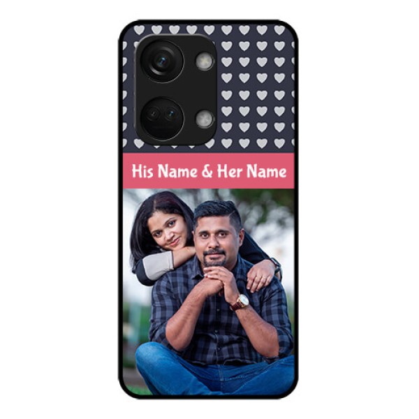 OnePlus Nord 3 5G Custom Glass Mobile Case - Love Symbols Design