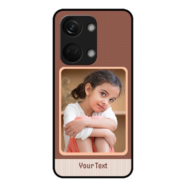 OnePlus Nord 3 5G Custom Glass Phone Case - Simple Pic Upload Design