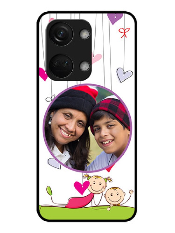 Custom OnePlus Nord 3 5G Photo Printing on Glass Case - Cute Kids Phone Case Design