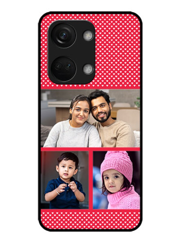 Custom OnePlus Nord 3 5G Personalized Glass Phone Case - Bulk Pic Upload Design