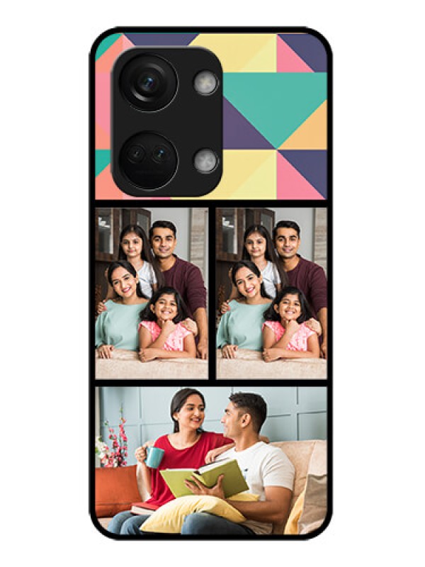 Custom OnePlus Nord 3 5G Custom Glass Phone Case - Bulk Pic Upload Design