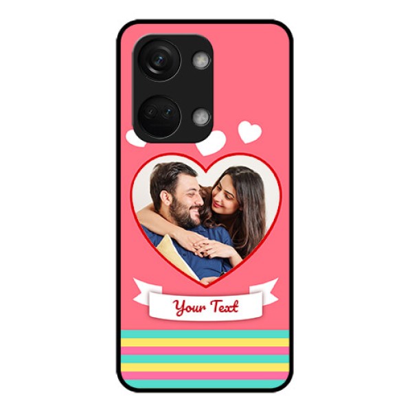 OnePlus Nord 3 5G Photo Printing on Glass Case - Love Doodle Design