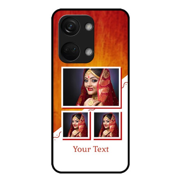 OnePlus Nord 3 5G Custom Glass Phone Case - Wedding Memories Design