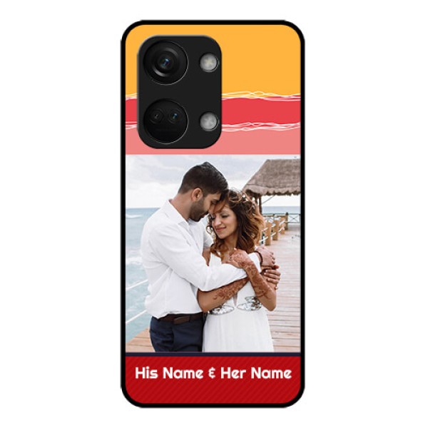 OnePlus Nord 3 5G Custom Glass Mobile Case - Colorful Case Design