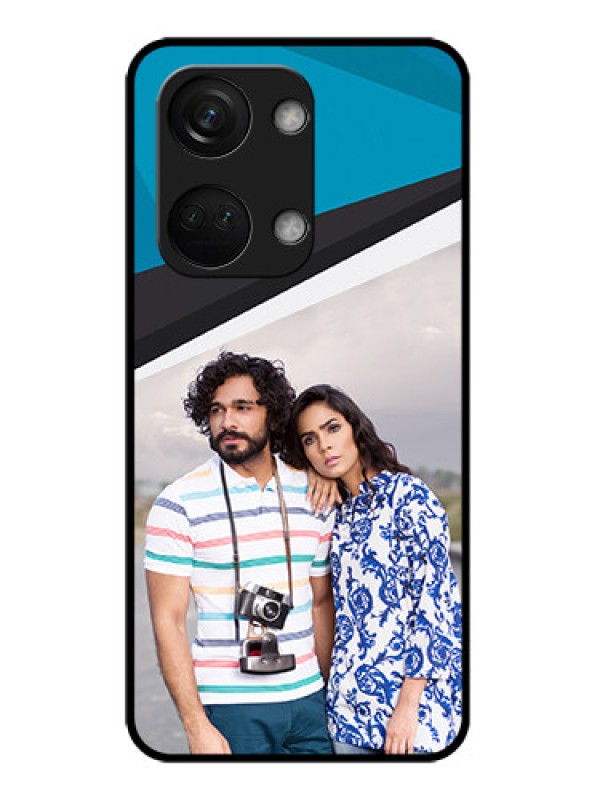 Custom OnePlus Nord 3 5G Photo Printing on Glass Case - Simple Pattern Photo Upload Design