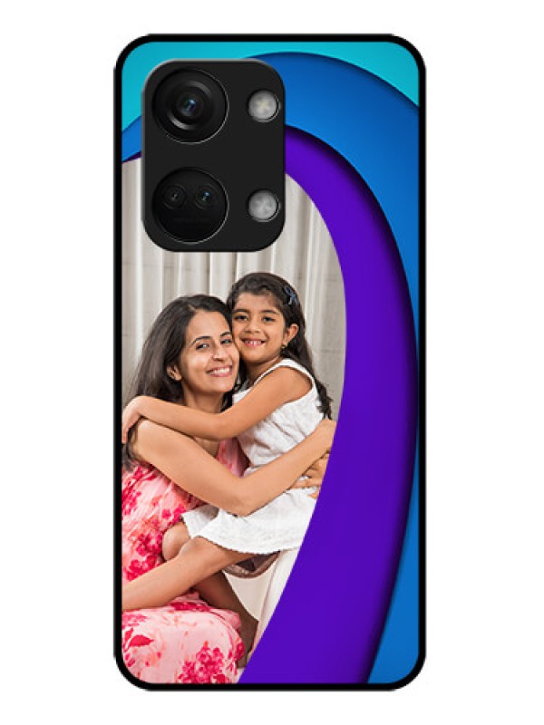 Custom OnePlus Nord 3 5G Photo Printing on Glass Case - Simple Pattern Design