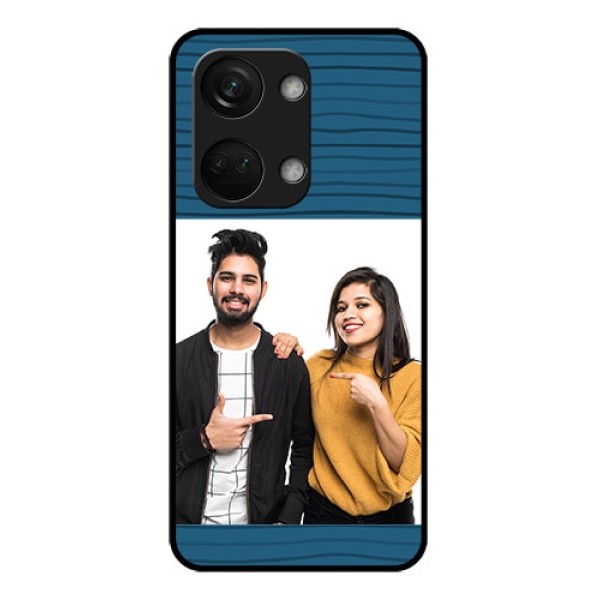 OnePlus Nord 3 5G Custom Glass Phone Case - Blue Pattern Cover Design OnePlus Nord 3 5G Custom Glass Phone Case - Blue Pattern Cover Design