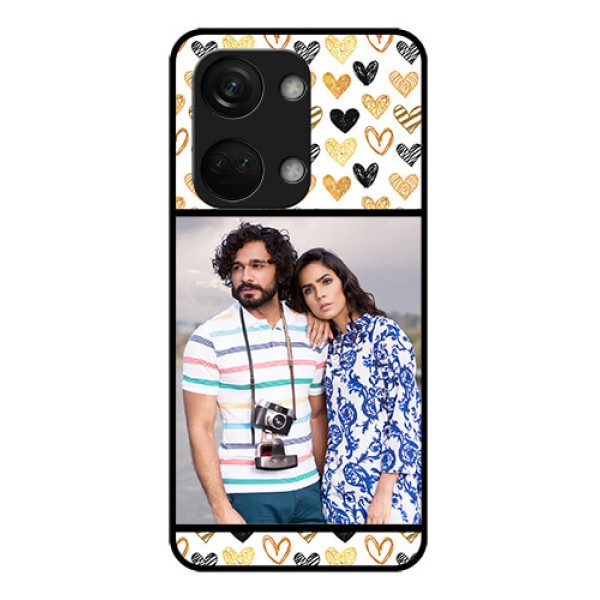 OnePlus Nord 3 5G Photo Printing on Glass Case - Love Symbol Design
