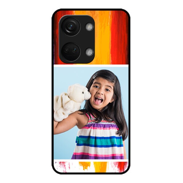 OnePlus Nord 3 5G Personalized Glass Phone Case - Multi Color Design