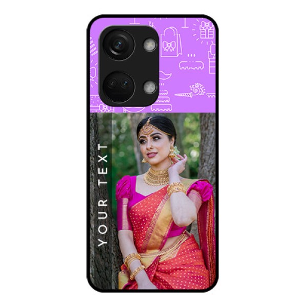 OnePlus Nord 3 5G Custom Glass Mobile Case - Birthday Icons Design