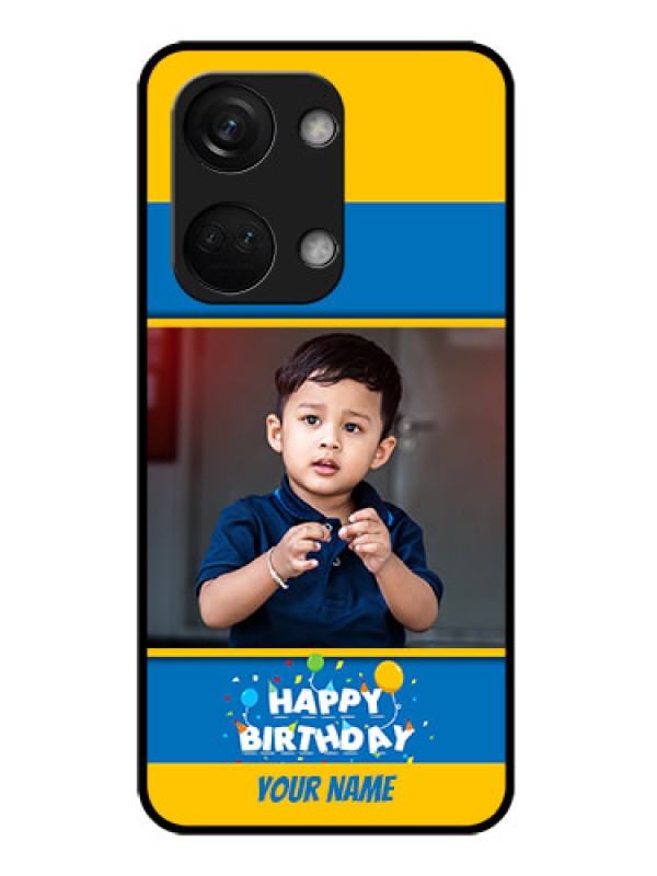 Custom OnePlus Nord 3 5G Custom Glass Mobile Case - Birthday Wishes Design