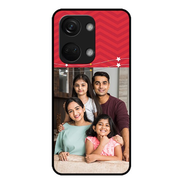 OnePlus Nord 3 5G Personalized Glass Phone Case - Happy Family Design