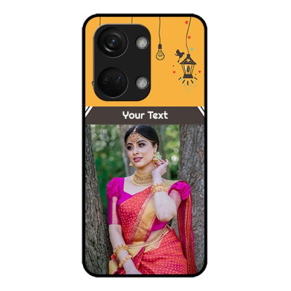 OnePlus Nord 3 5G Custom Glass Mobile Case - with Family Picture and Icons OnePlus Nord 3 5G Custom Glass Mobile Case - with Family Picture and Icons