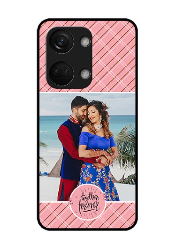 OnePlus Nord 3 5G Personalized Glass Phone Case - Together Forever Design