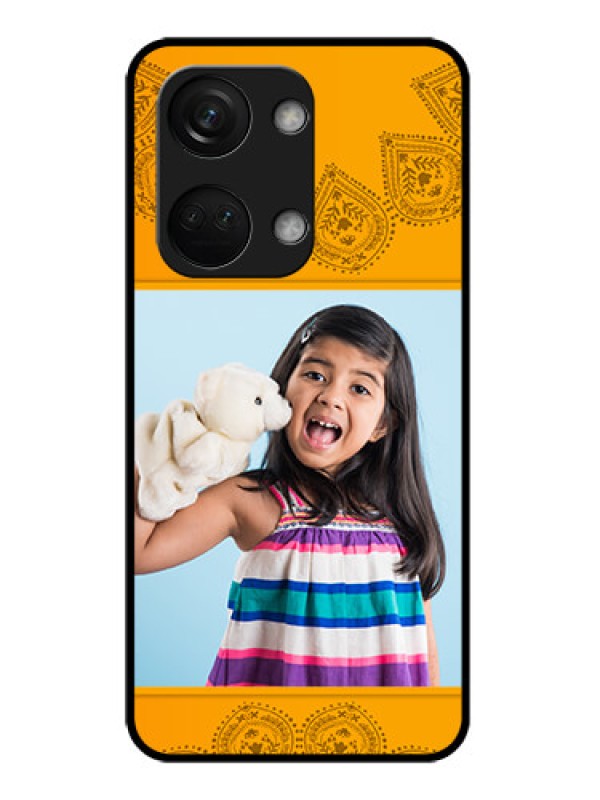 Custom OnePlus Nord 3 5G Personalized Glass Phone Case - Photo Wedding Design