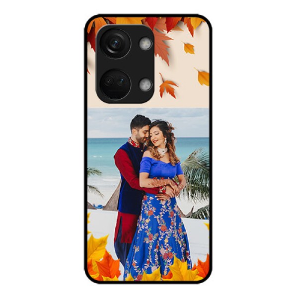 OnePlus Nord 3 5G Photo Printing on Glass Case - Autumn Maple Leaves Design OnePlus Nord 3 5G Photo Printing on Glass Case - Autumn Maple Leaves Design
