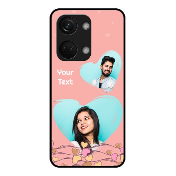 OnePlus Nord 3 5G Custom Glass Mobile Case - Love Doodle Design