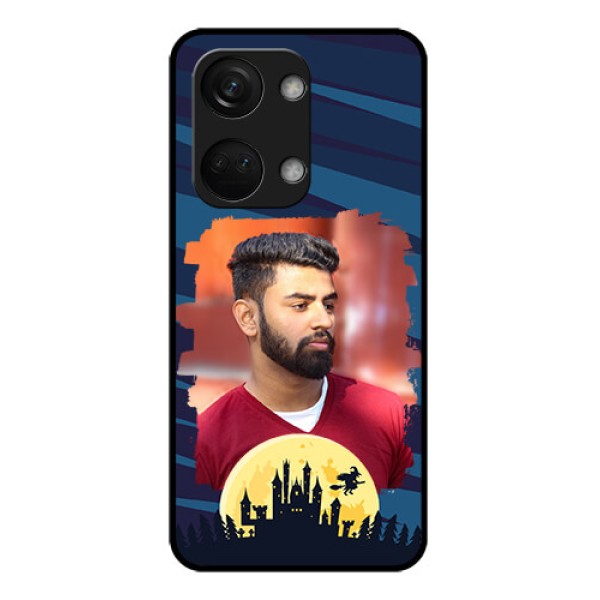 OnePlus Nord 3 5G Photo Printing on Glass Case - Halloween Witch Design