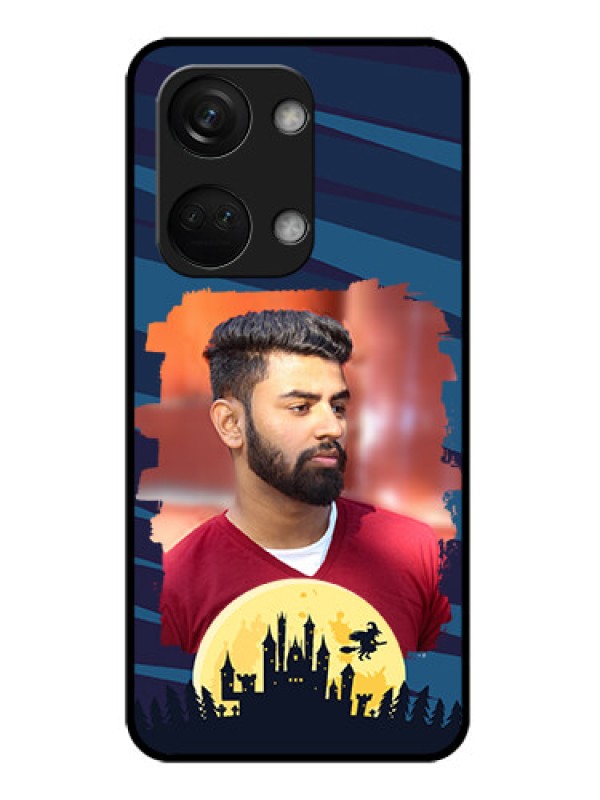 Custom OnePlus Nord 3 5G Photo Printing on Glass Case - Halloween Witch Design