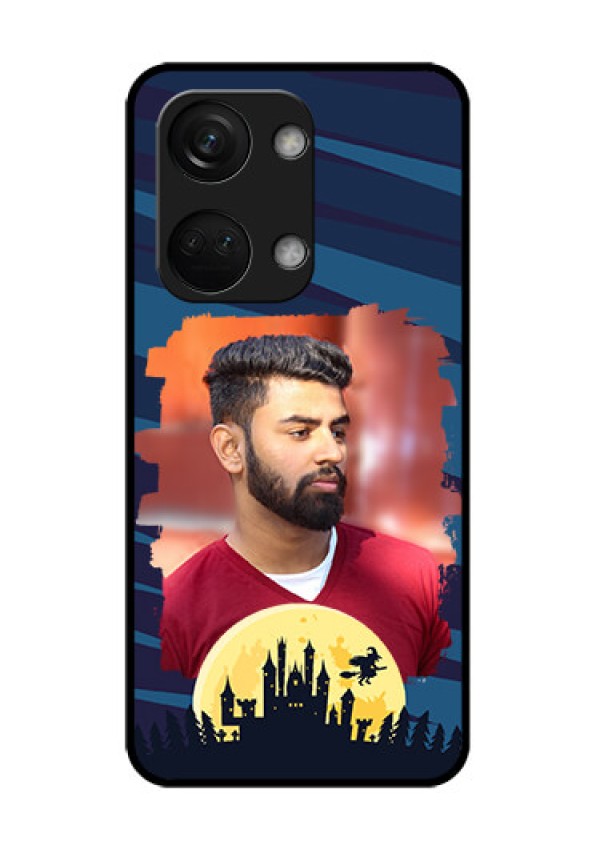 OnePlus Nord 3 5G Photo Printing on Glass Case - Halloween Witch Design