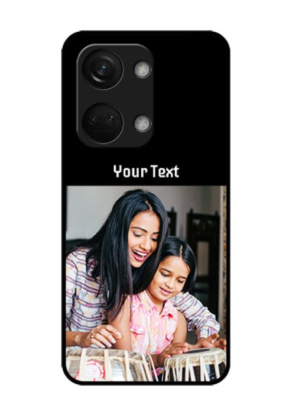 OnePlus Nord 3 5G Photo with Name on Glass Phone Case