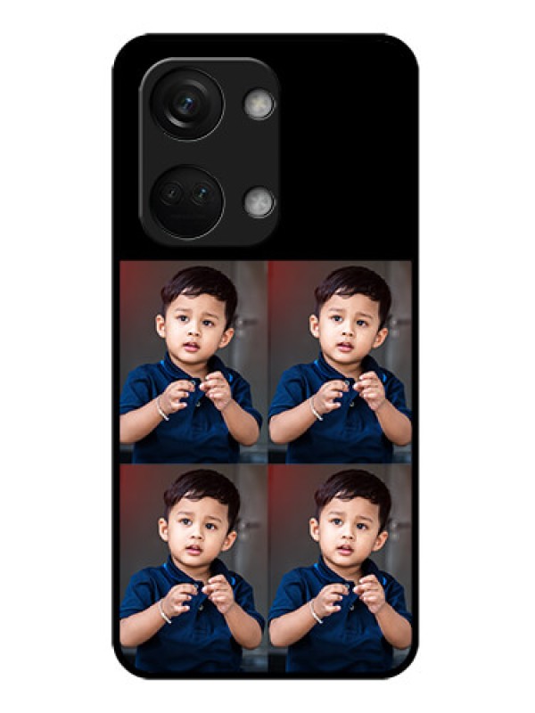 Custom OnePlus Nord 3 5G 4 Image Holder on Glass Mobile Cover