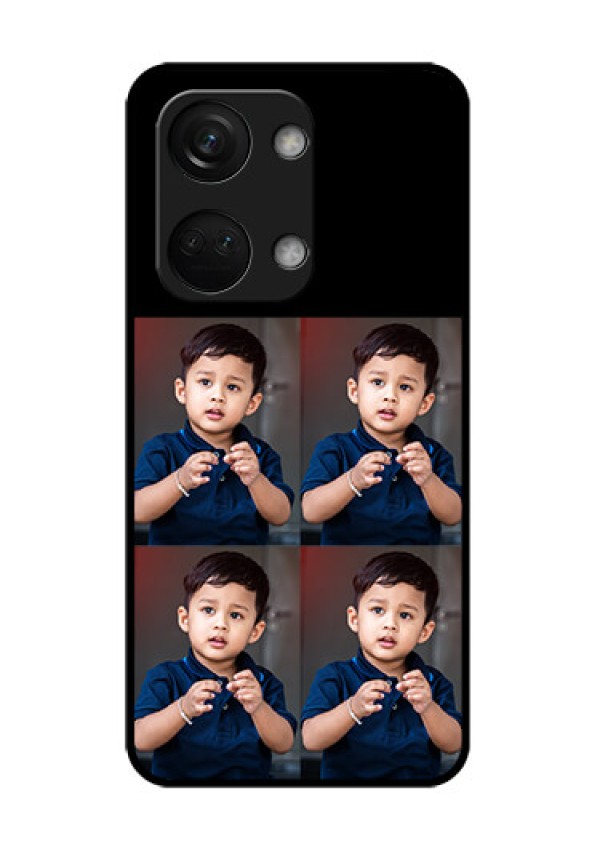 OnePlus Nord 3 5G 4 Image Holder on Glass Mobile Cover