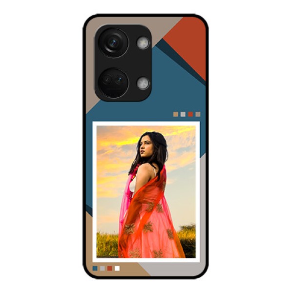 OnePlus Nord 3 5G Personalized Glass Phone Case - Retro color pallet Design
