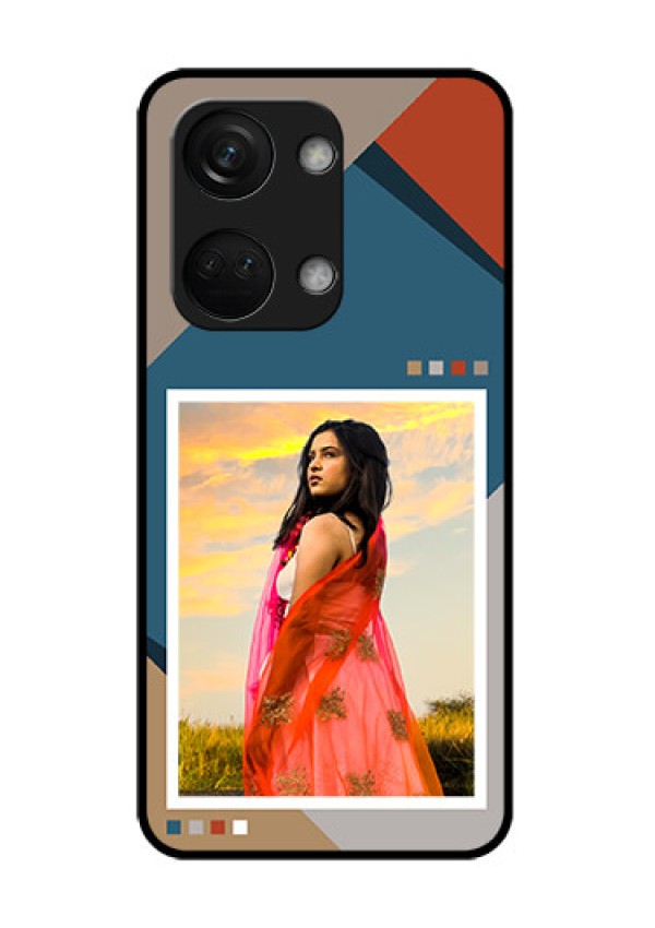 OnePlus Nord 3 5G Personalized Glass Phone Case - Retro color pallet Design