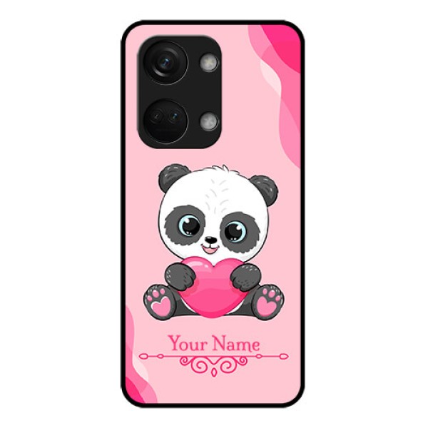 OnePlus Nord 3 5G Custom Glass Mobile Case - Cute Panda Design