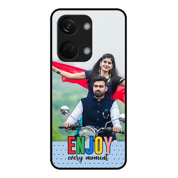 OnePlus Nord 3 5G Photo Printing on Glass Case - Enjoy Every Moment Design OnePlus Nord 3 5G Photo Printing on Glass Case - Enjoy Every Moment Design