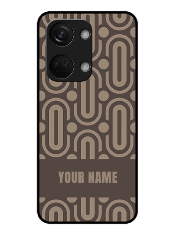 Custom OnePlus Nord 3 5G Custom Glass Phone Case - Captivating Zero Pattern Design