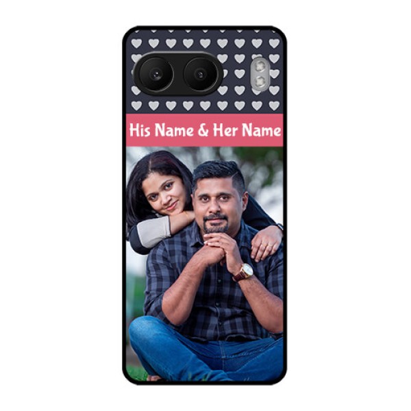 OnePlus Nord 4 5G Custom Glass Phone CaseLove Symbols Design
