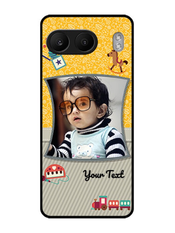 Custom OnePlus Nord 4 5G Custom Glass Phone CaseBaby Picture Upload Design