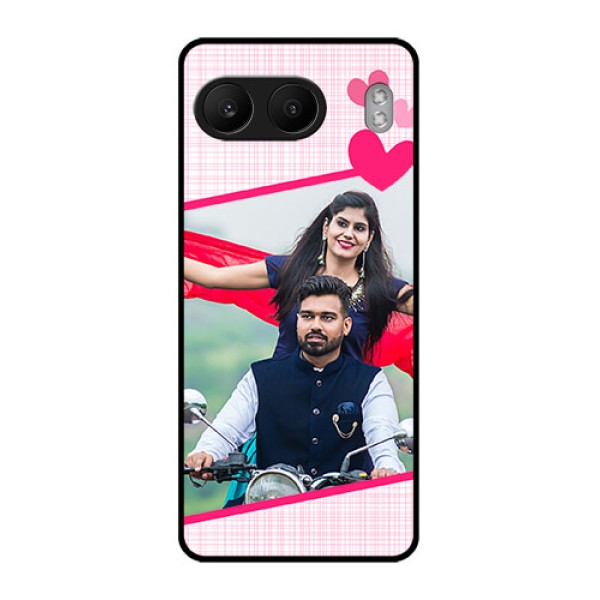 OnePlus Nord 4 5G Custom Glass Phone CaseLove Shape Heart Design