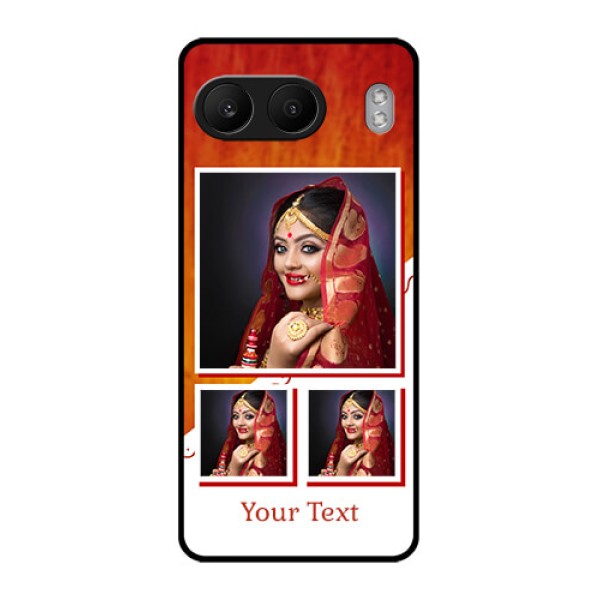 OnePlus Nord 4 5G Custom Glass Phone CaseWedding Memories Design