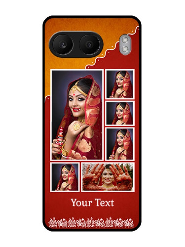 Custom OnePlus Nord 4 5G Custom Glass Phone CaseWedding Pic Upload Design