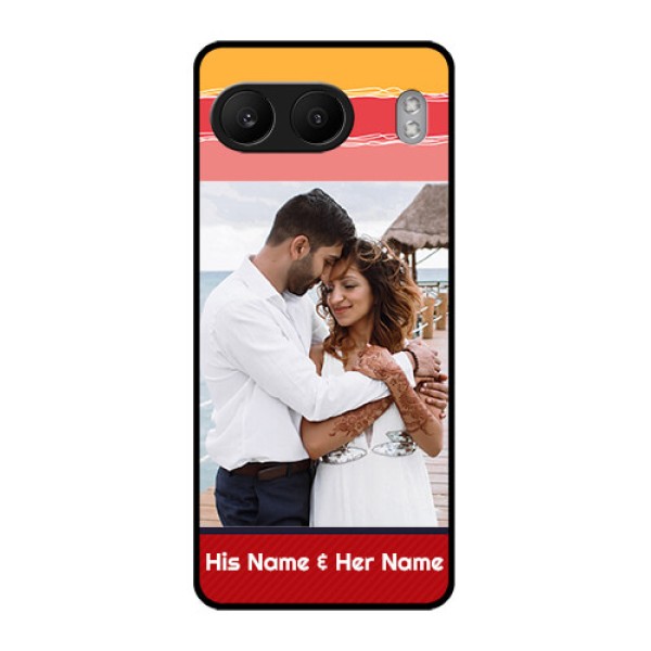 OnePlus Nord 4 5G Custom Glass Phone CaseColorful Case Design