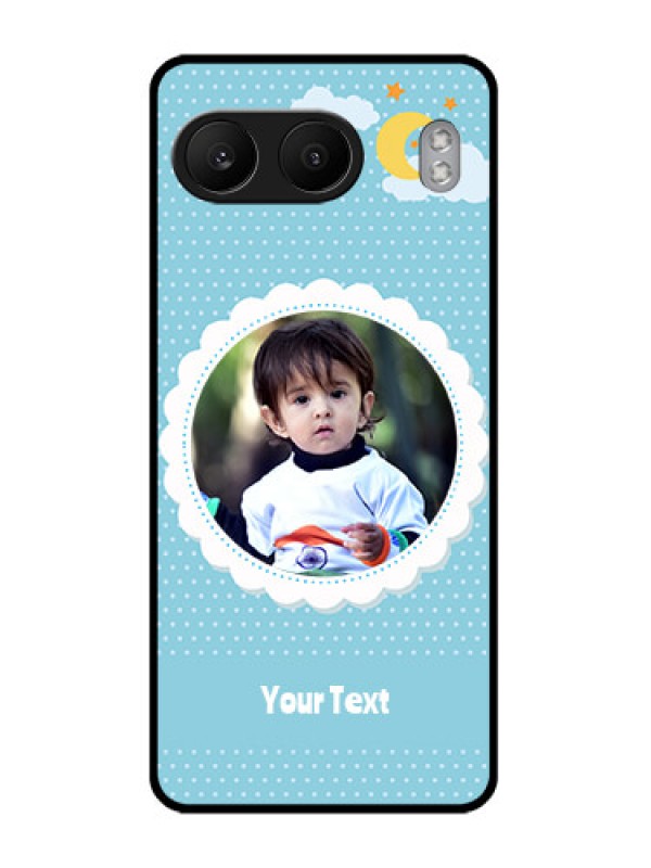 Custom OnePlus Nord 4 5G Custom Glass Phone CaseViolet Pattern Design