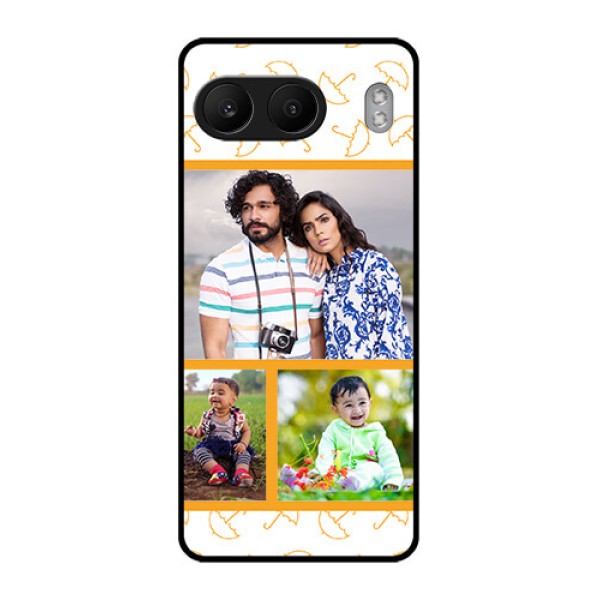 OnePlus Nord 4 5G Custom Glass Phone CaseYellow Pattern Design