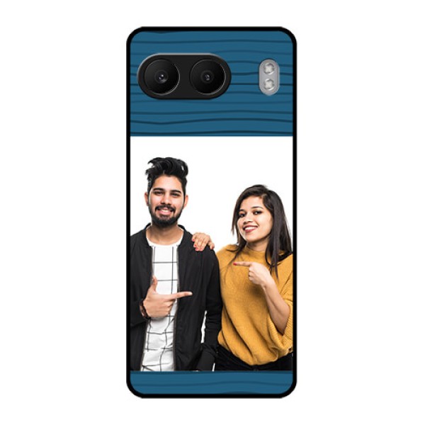 OnePlus Nord 4 5G Custom Glass Phone CaseBlue Pattern Cover Design OnePlus Nord 4 5G Custom Glass Phone CaseBlue Pattern Cover Design
