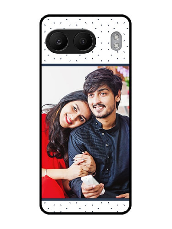 Custom OnePlus Nord 4 5G Custom Glass Phone CasePremium Dot Design