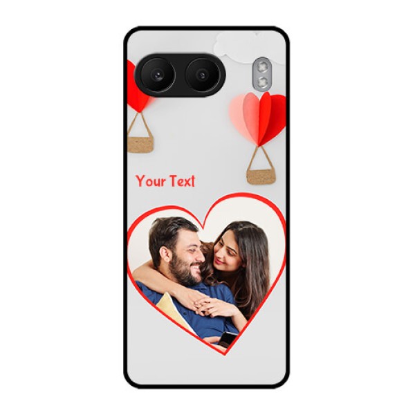 OnePlus Nord 4 5G Custom Glass Phone CaseParachute Love Design