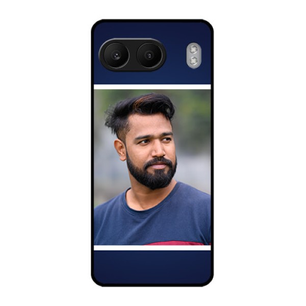 OnePlus Nord 4 5G Custom Glass Phone CaseSimple Royal Blue Design OnePlus Nord 4 5G Custom Glass Phone CaseSimple Royal Blue Design
